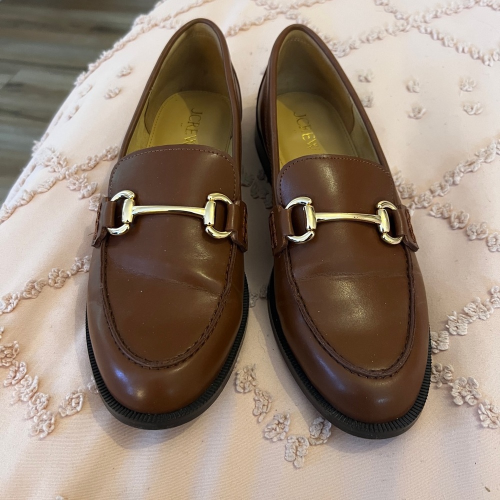 J. Crew Brown Loafers